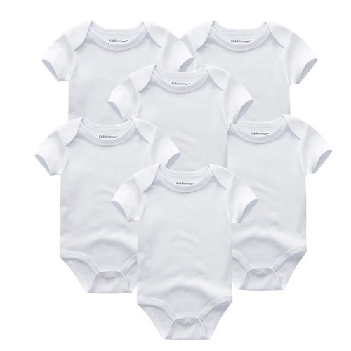 6Pcs/Set Unisex Newborn Baby Boy Clothes Unicorn Cotton Baby Girl Clothes Cartoon Girls Baby Clothing Jumpsuits Bodysuits