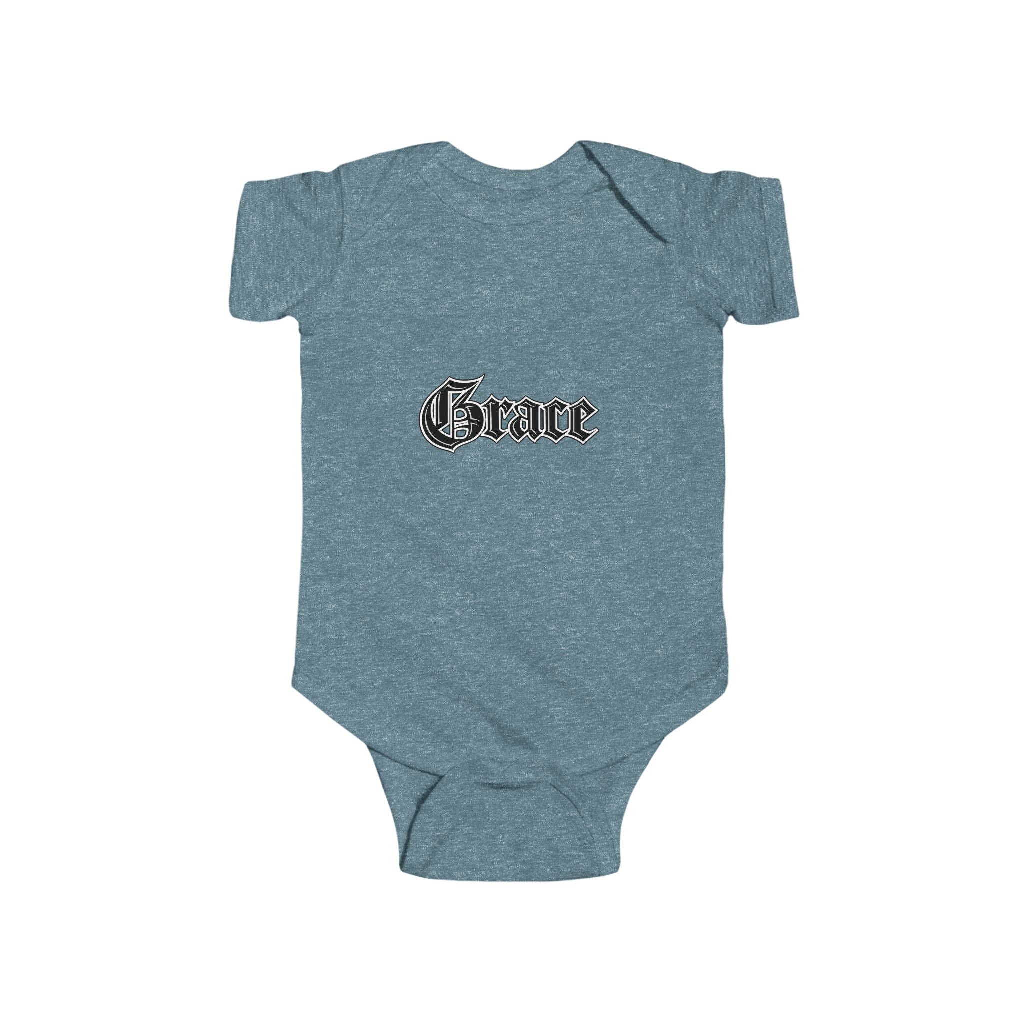 'Grace' Infant Bodysuit — 70x7 Streetwear Logo Baby Onesie