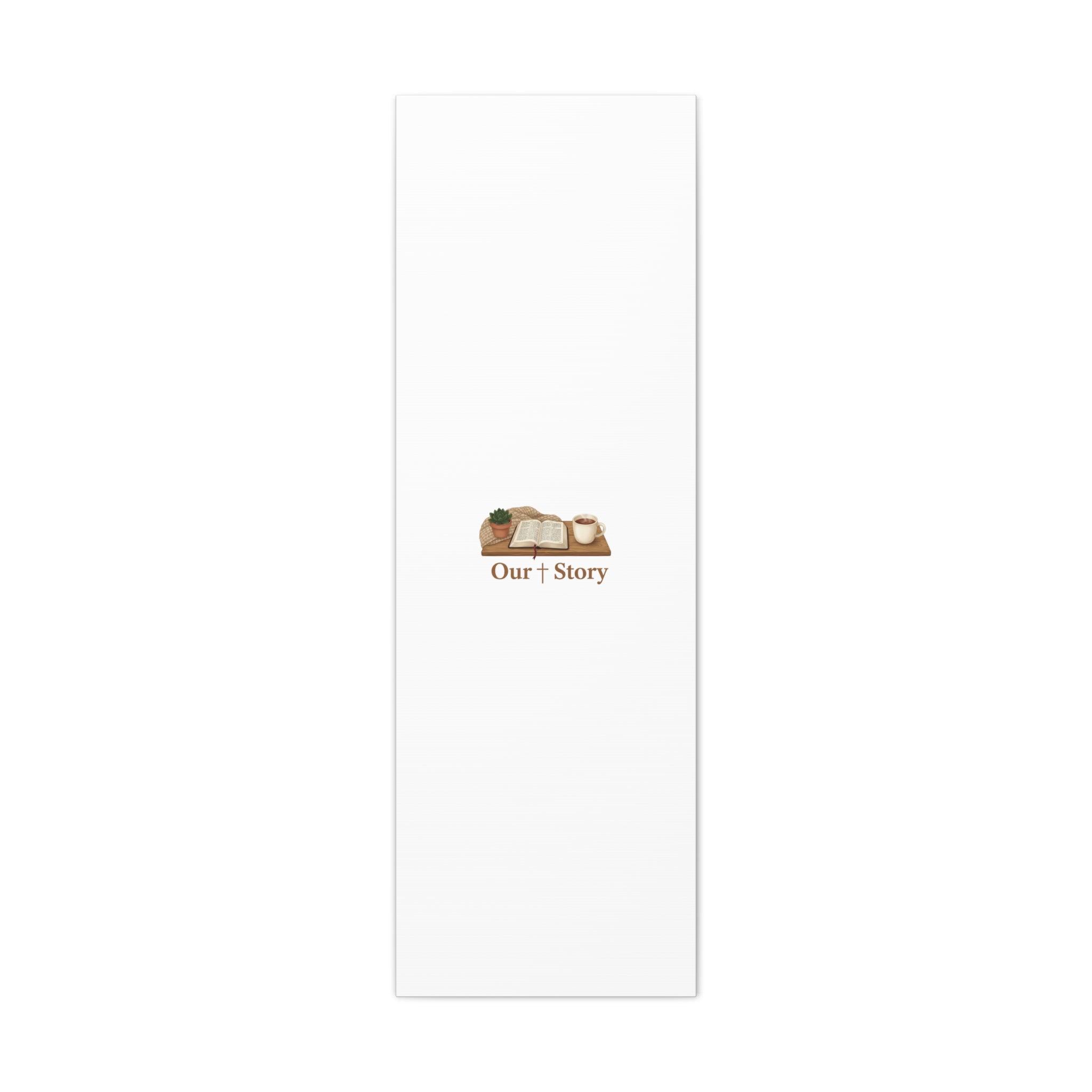 Our Story Canvas | Cozy Reading Aesthetic, Bookish Home Decor