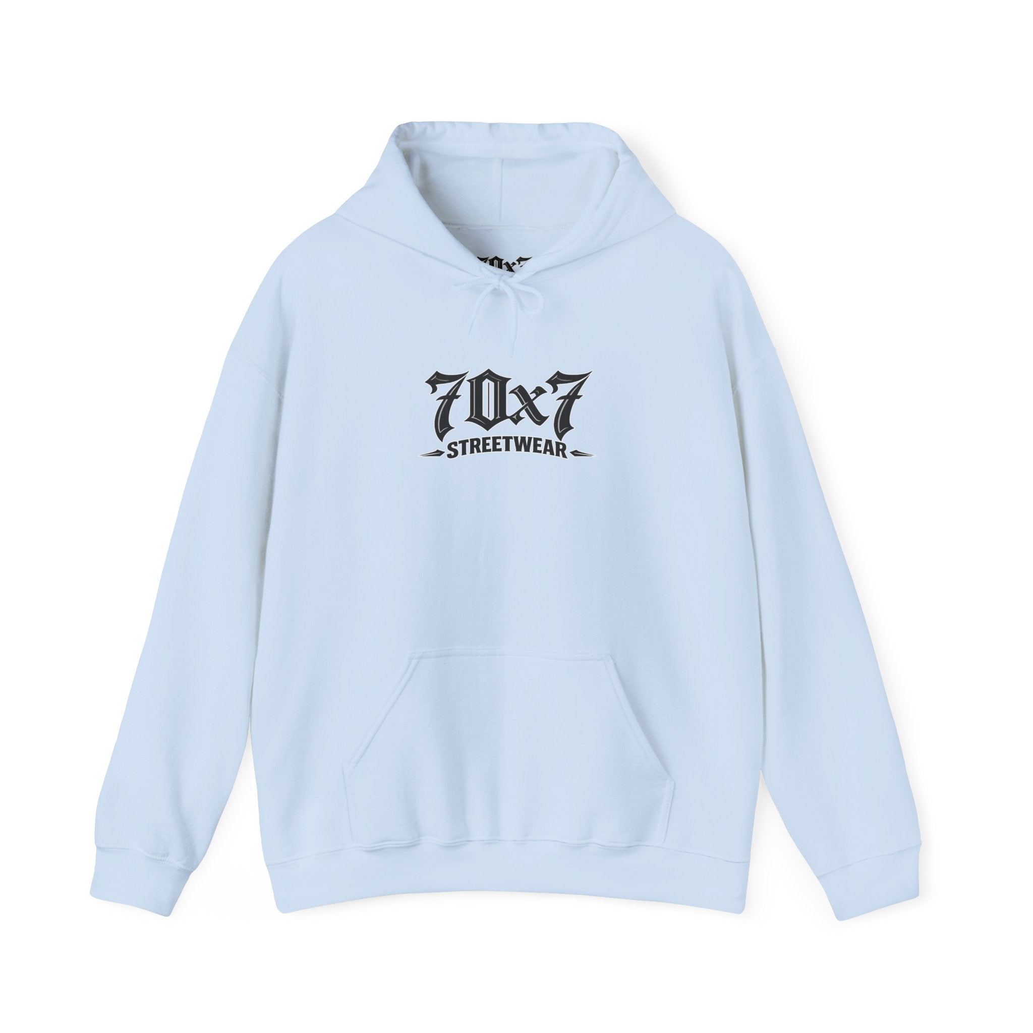 70x7 Streetwear Hoodie — 70x7 "Walk Different" Graphic Pullover