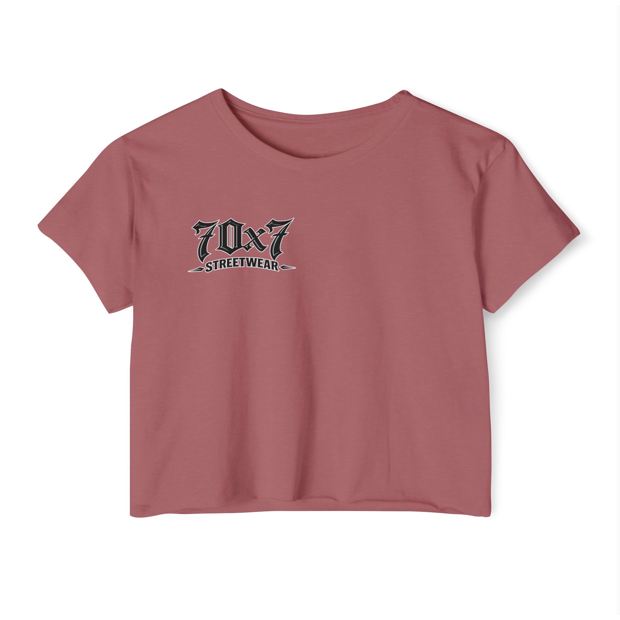 Genesis 3"14 Women's Crop Top — 'You Surely Will Not Die!' 70x7 Streetwear Graphic