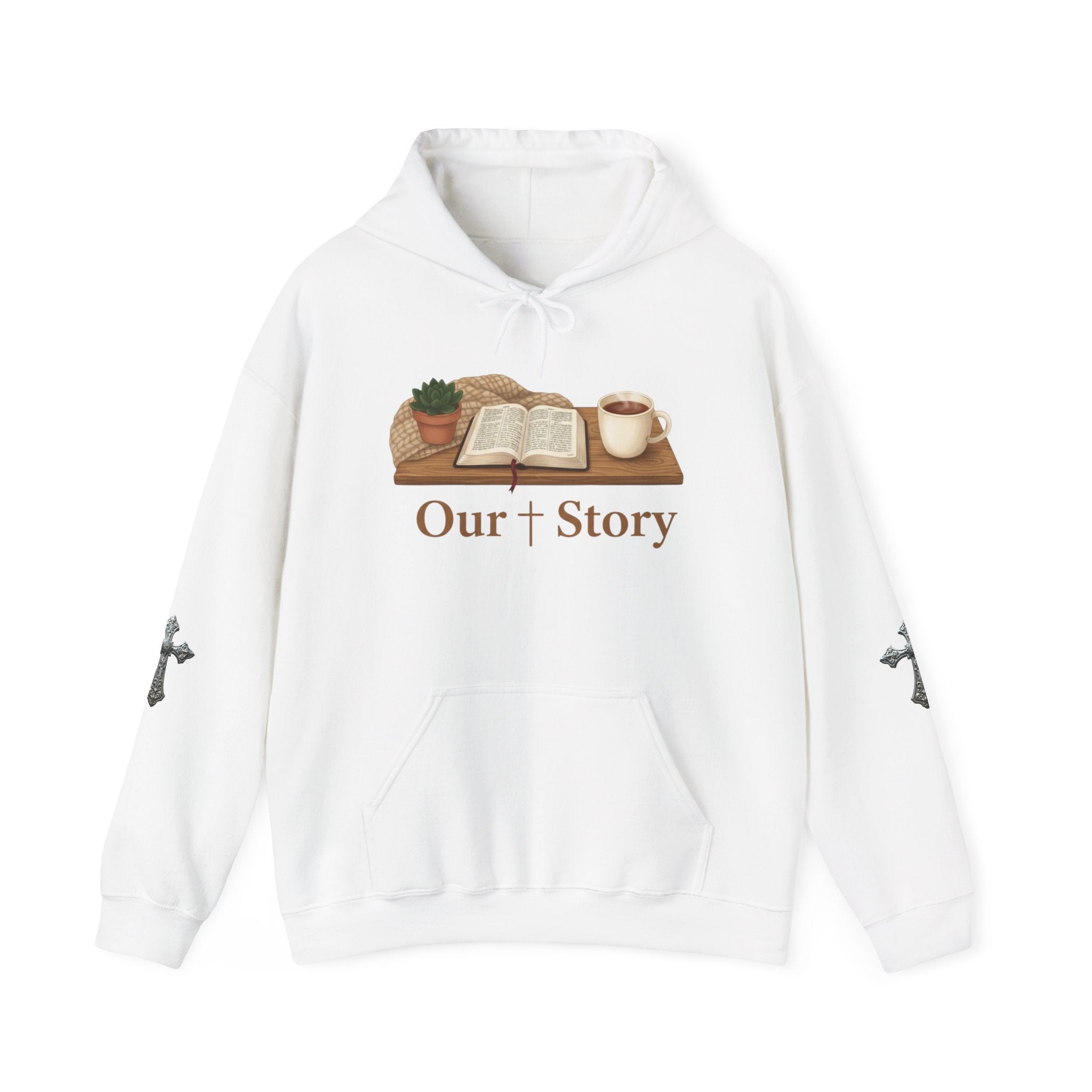 Our Story book illustration Hoodie | cozy book aesthetic, reading life