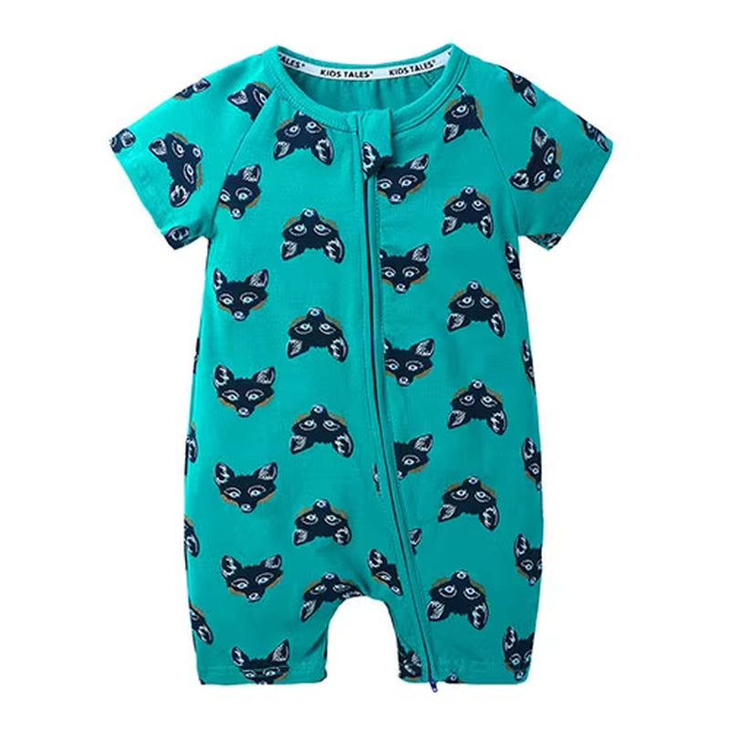 Unisex Newborn Baby Rompers Cotton Baby Boy Clothes Infant Jumpsuits Summer Bebe Clothes Short Sleeve Baby Girls Rompers Summer