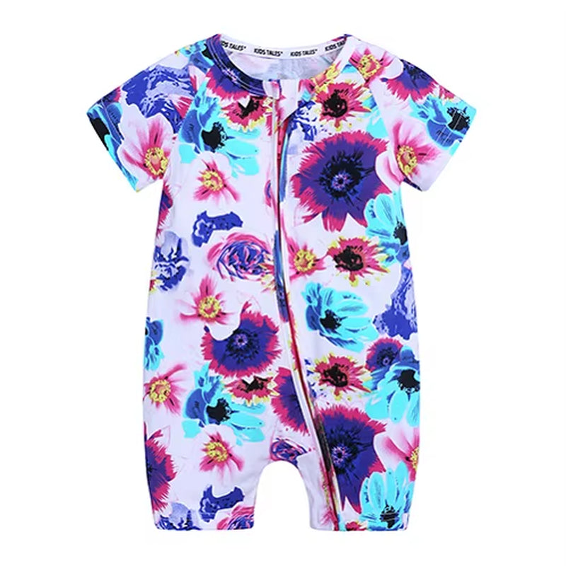 Unisex Newborn Baby Rompers Cotton Baby Boy Clothes Infant Jumpsuits Summer Bebe Clothes Short Sleeve Baby Girls Rompers Summer