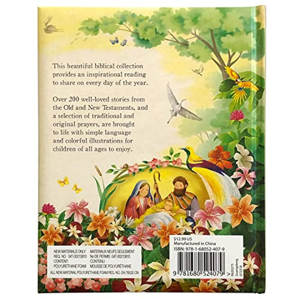 365 Bible Stories and Prayers (Little Sunbeams): Biblical Readings to Share All through the Year (Hardcover)