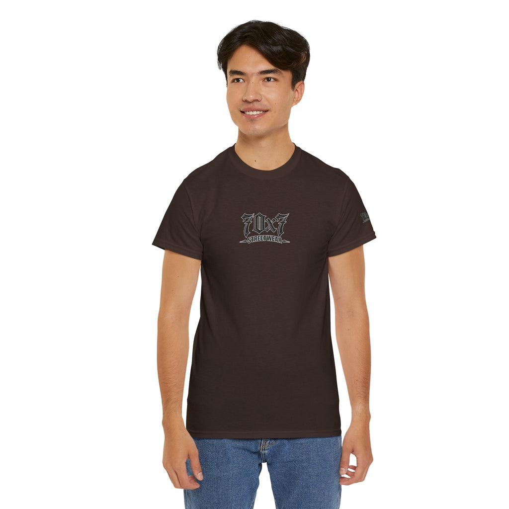 70x7 Streetwear "God Doesn't Sleep on the Job" Graphic T-Shirt