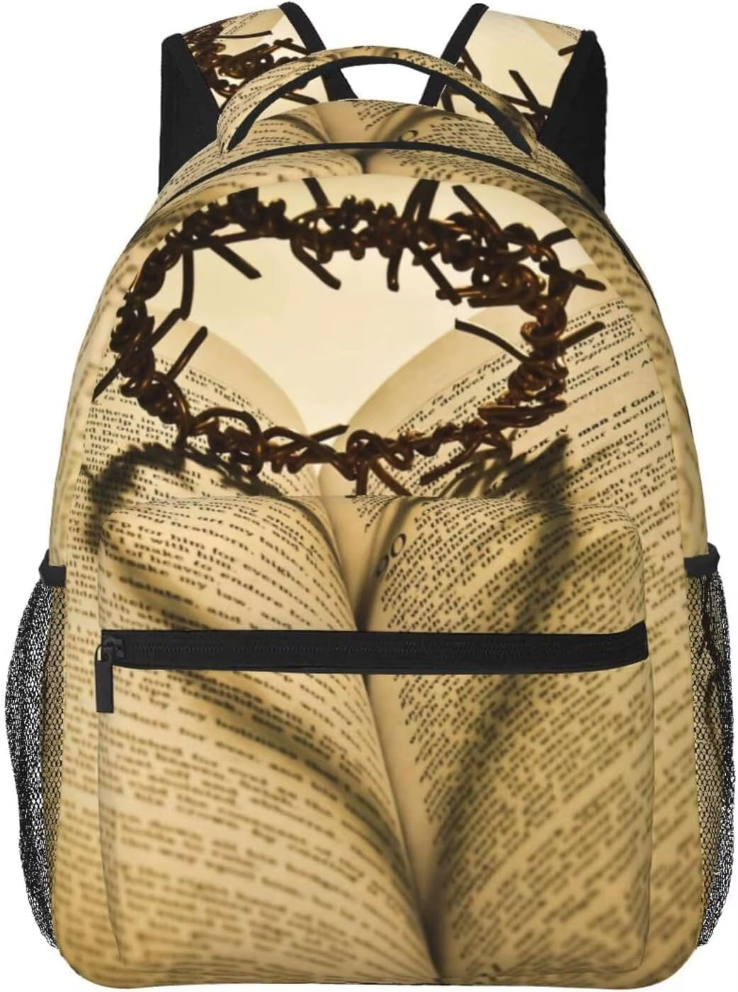 Christian Backpacks Jesus Cross Laptop Bookbag 
