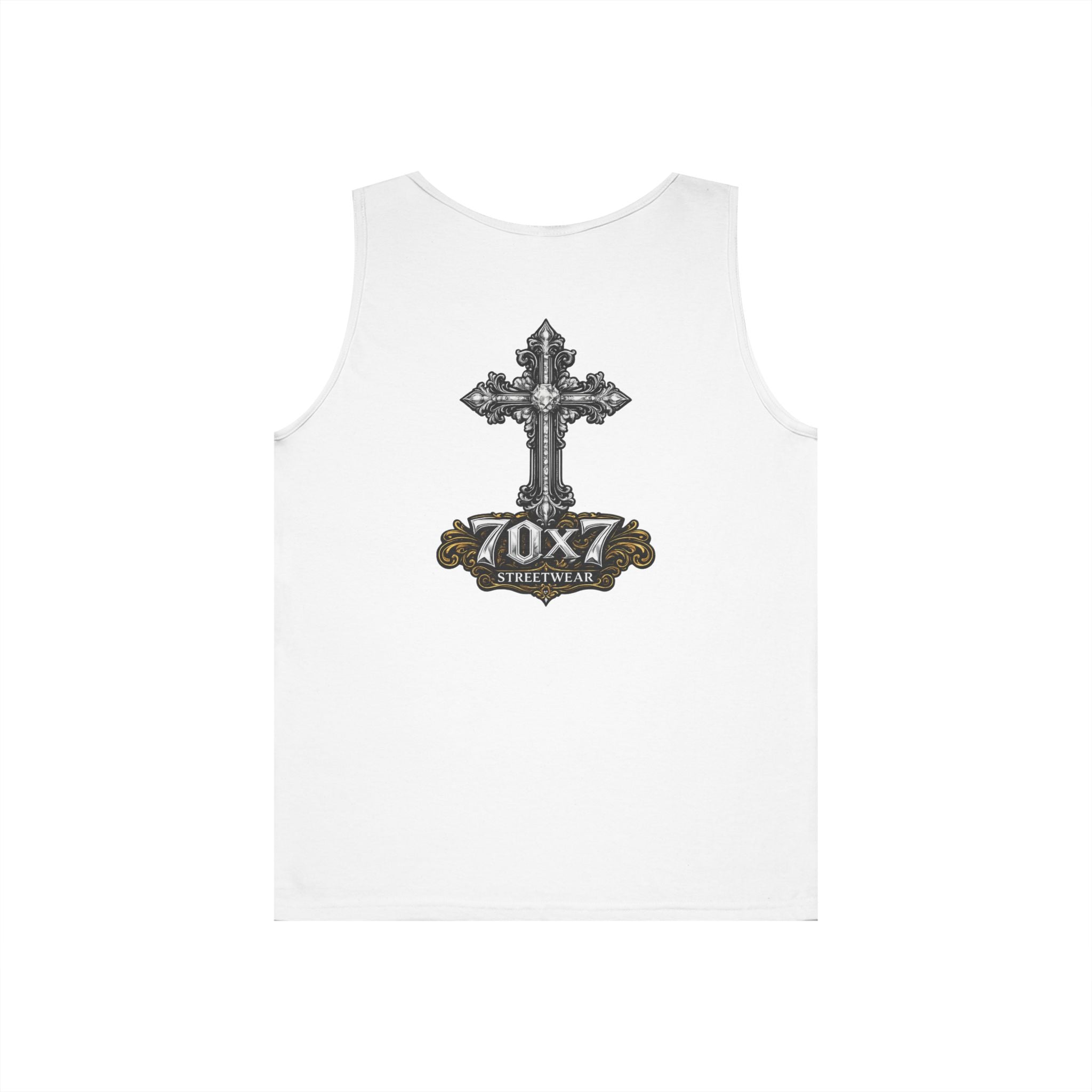 Tank Top — 70x7 Cross Graphic Christian Faith Tank