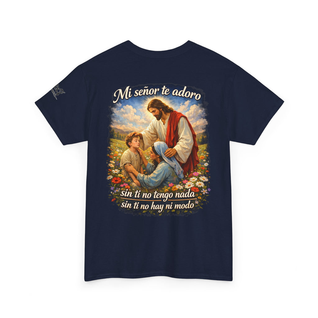 70x7 Streetwear “Mi Señor Te Adoro” Christian Graphic Tee