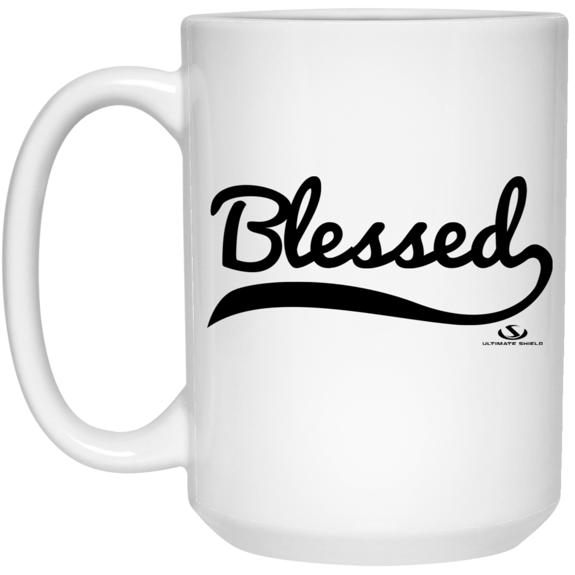 Blessed 15 oz. White Mug