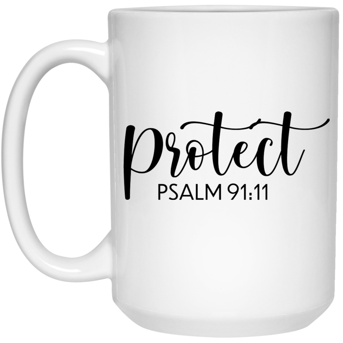 Protect 15 oz. White Mug