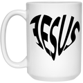 Jesus 15 oz. White Mug