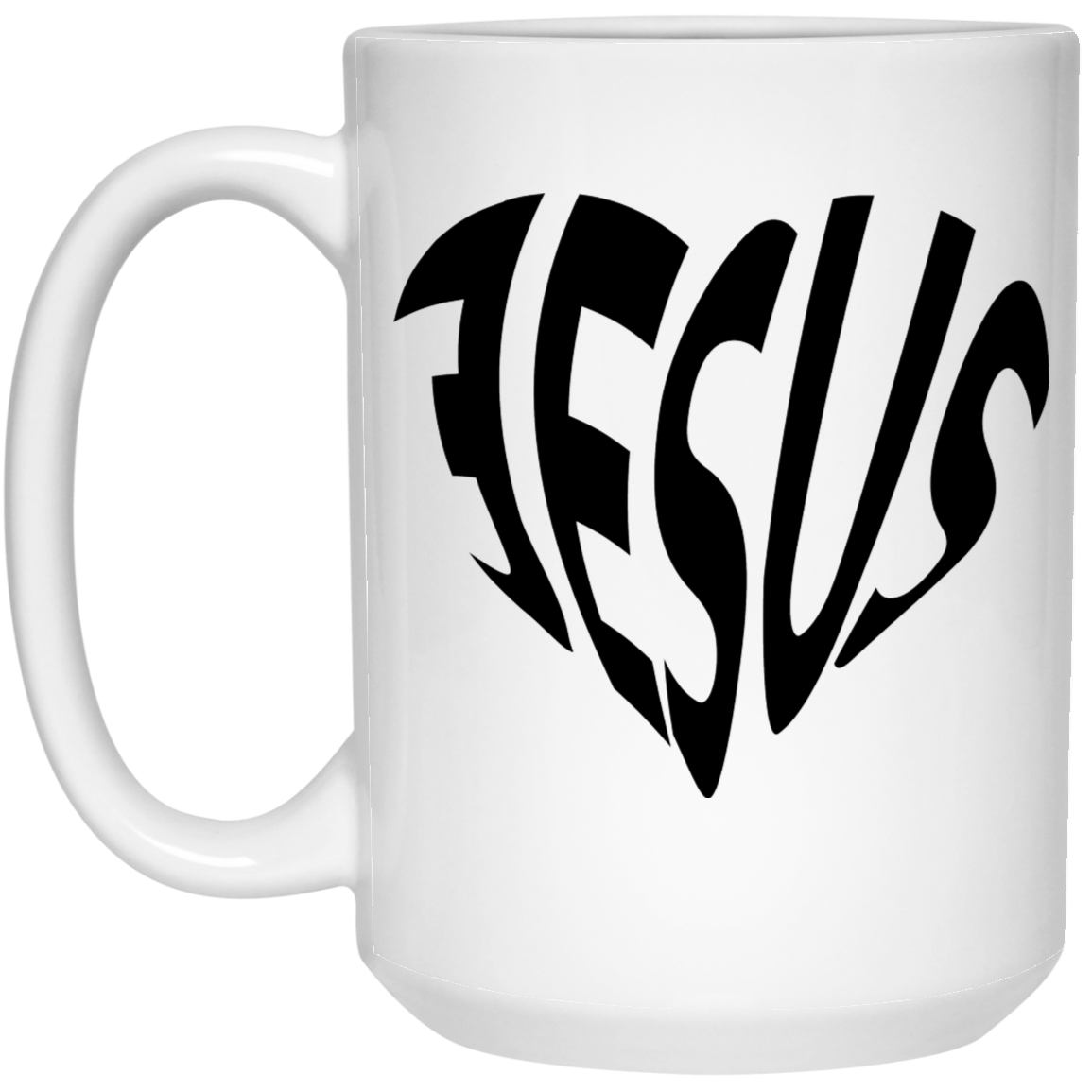 Jesus 15 oz. White Mug