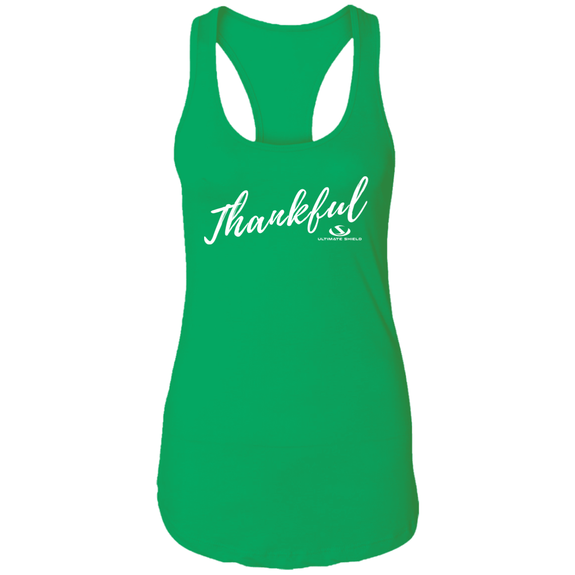 THANKFUL  Ladies Ideal Racerback Tank