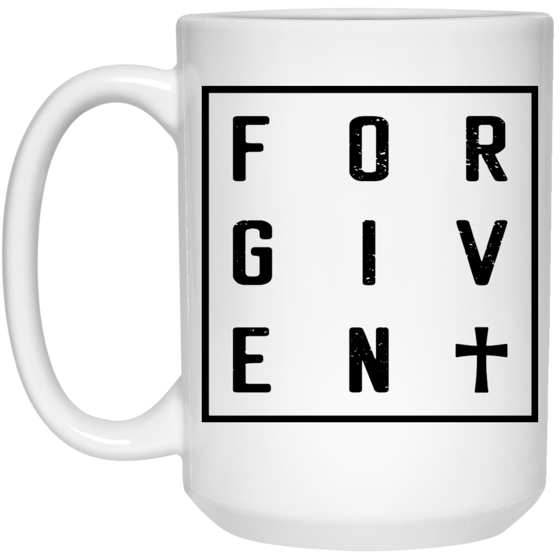 Forgiven15 oz. White Mug
