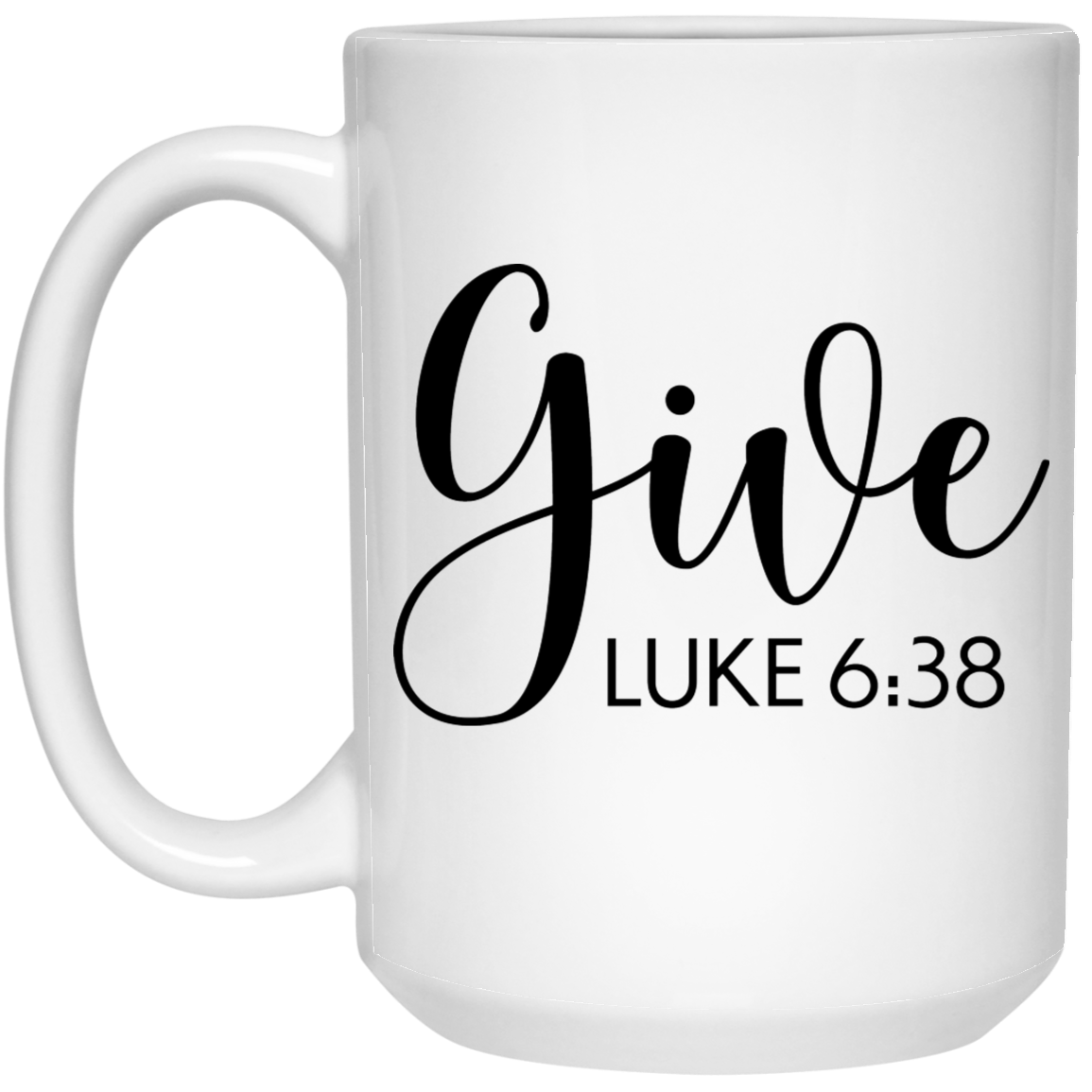 Give 15 oz. White Mug