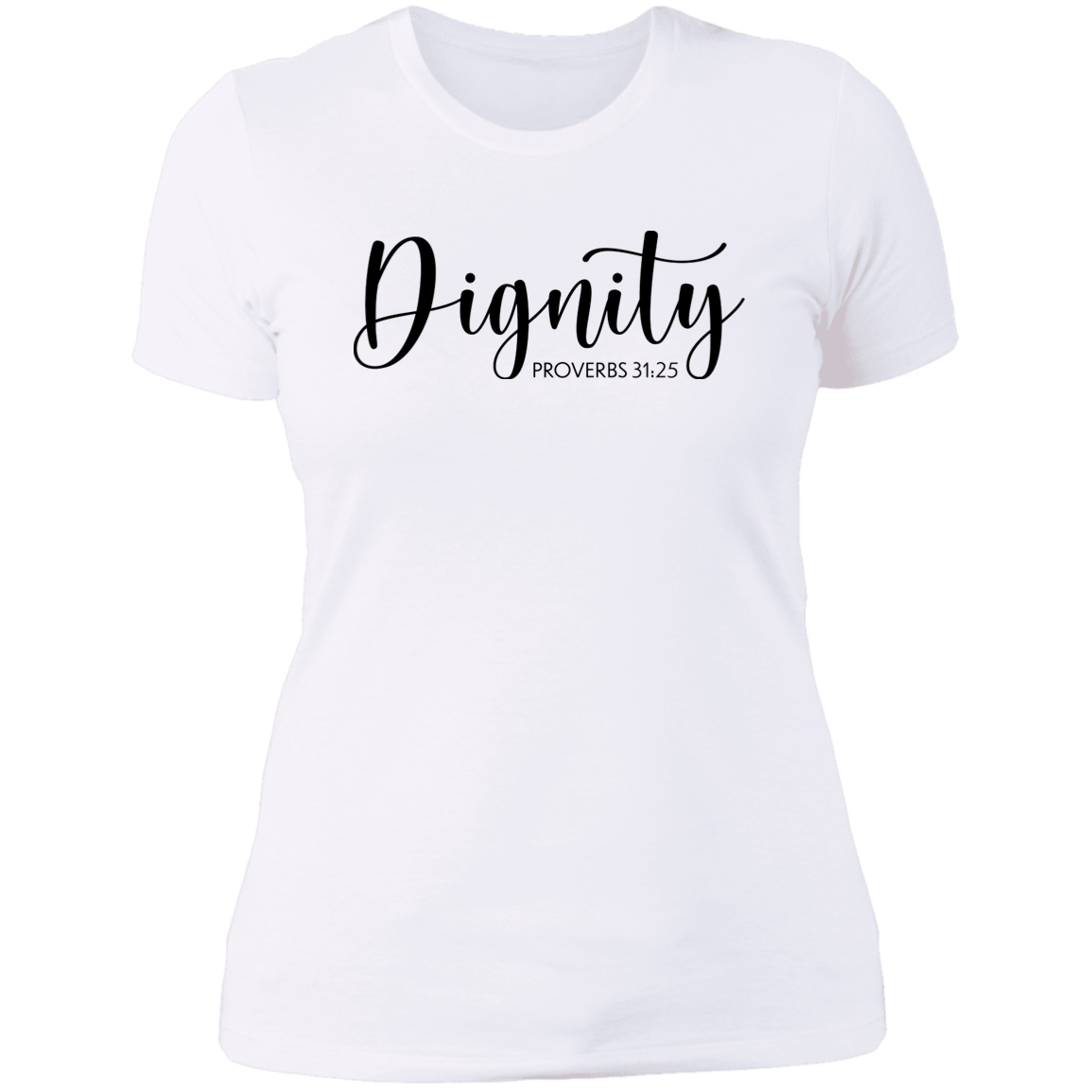 Dignity Ladies' Boyfriend T-Shirt