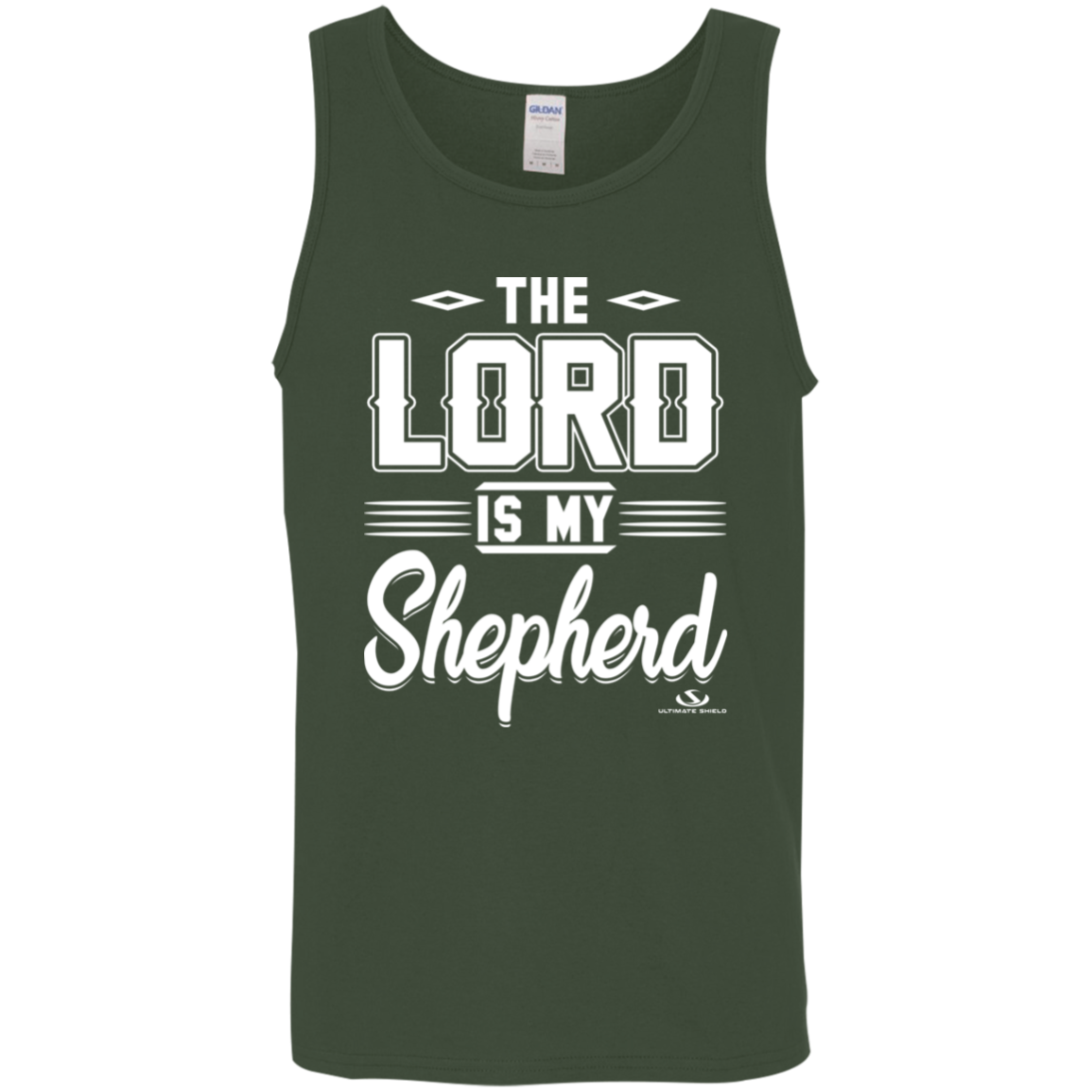 THE LORD IS MY SHEPHERD Cotton Tank Top 5.3 oz.