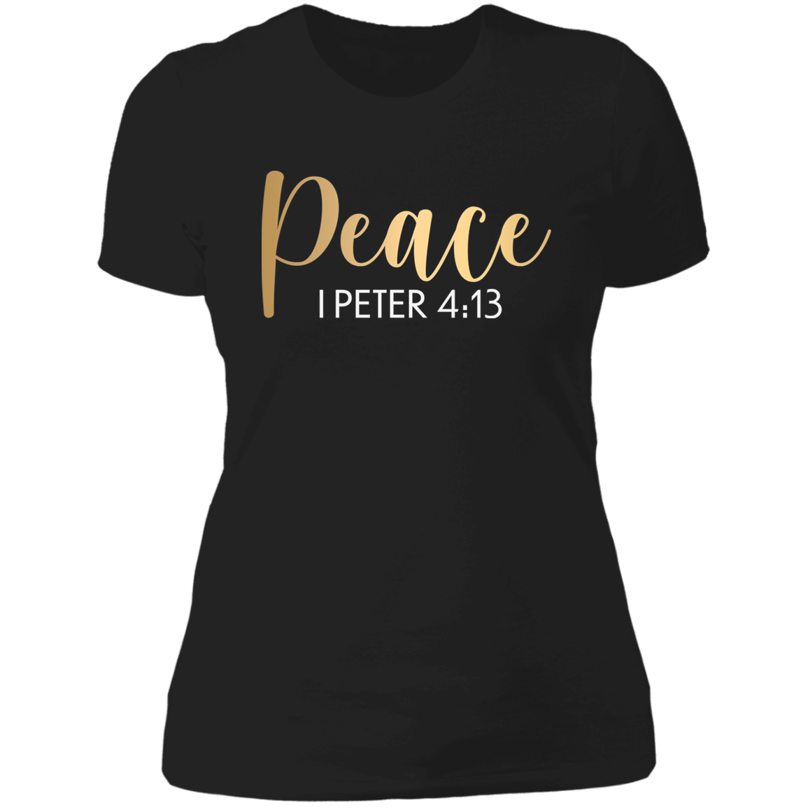 Peace Ladies' Boyfriend T-Shirt