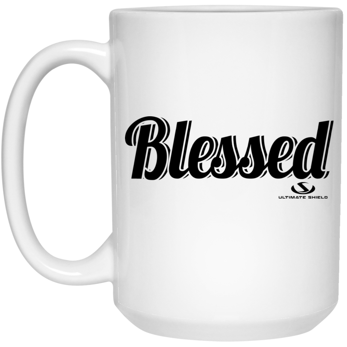 Blessed 15 oz. White Mug