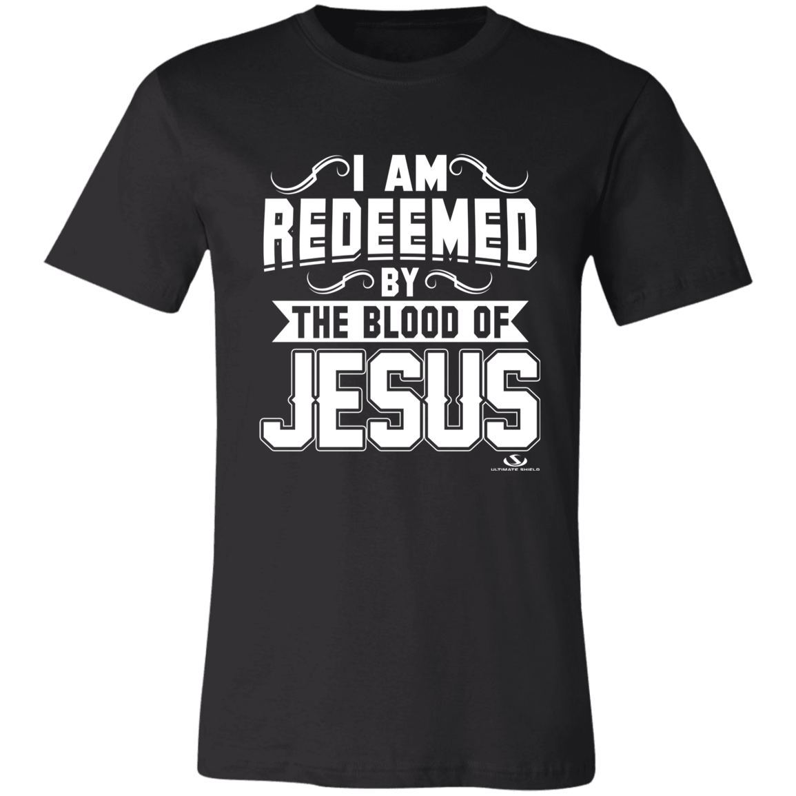 I AM REDEEMED BY THE BLOOD OF JESUS  Unisex Jersey Short-Sleeve T-Shirt