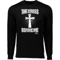 THE CROSS BEFORE ME  Long Sleeve Moisture-Wicking Tee