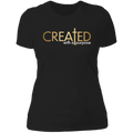 Created with a purposeLadies' Boyfriend T-Shirt