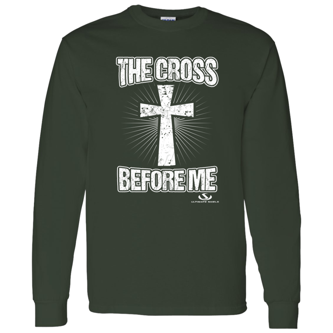 THE CROSS BEFORE ME  LS T-Shirt 5.3 oz.