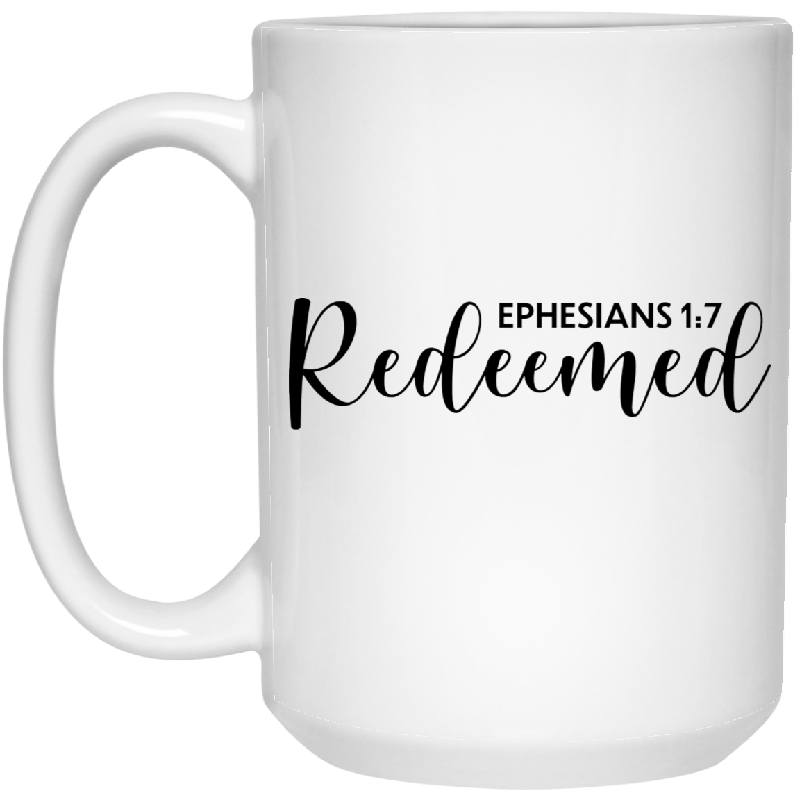 Redeemed 15 oz. White Mug