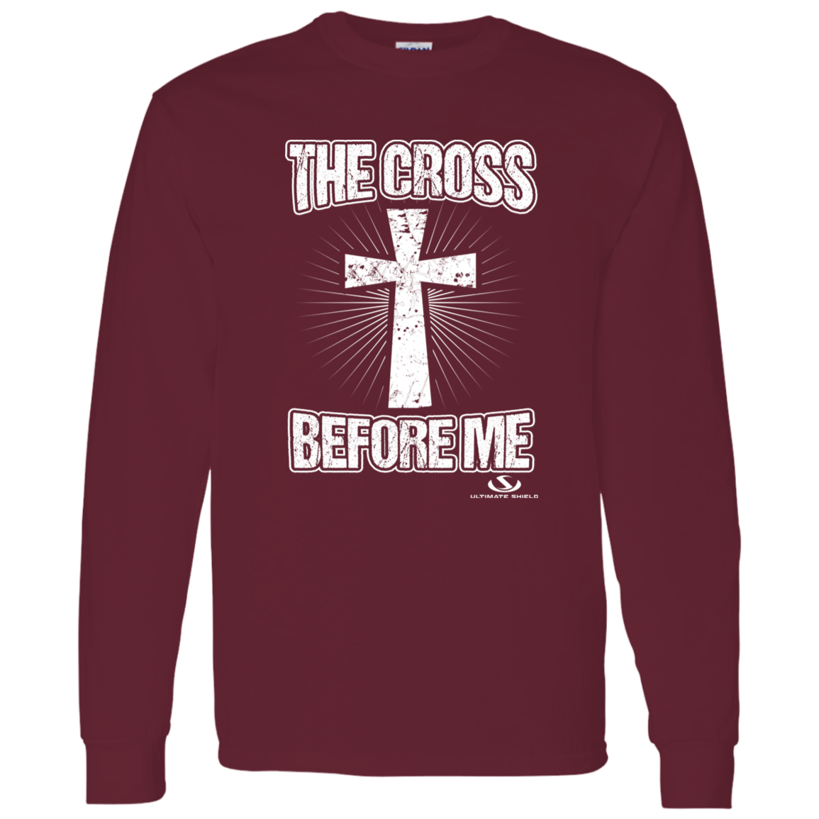 THE CROSS BEFORE ME  LS T-Shirt 5.3 oz.