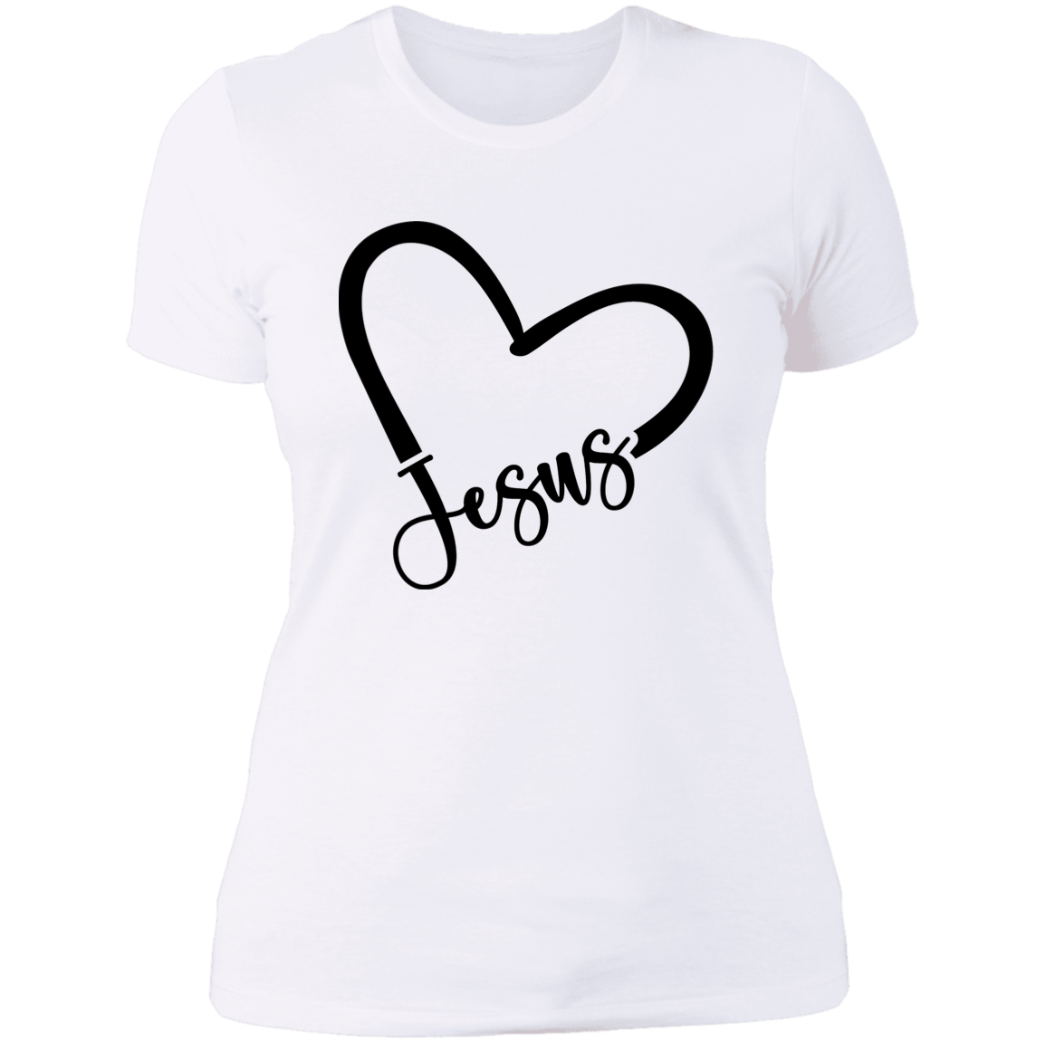 Jesus Ladies' Boyfriend T-Shirt