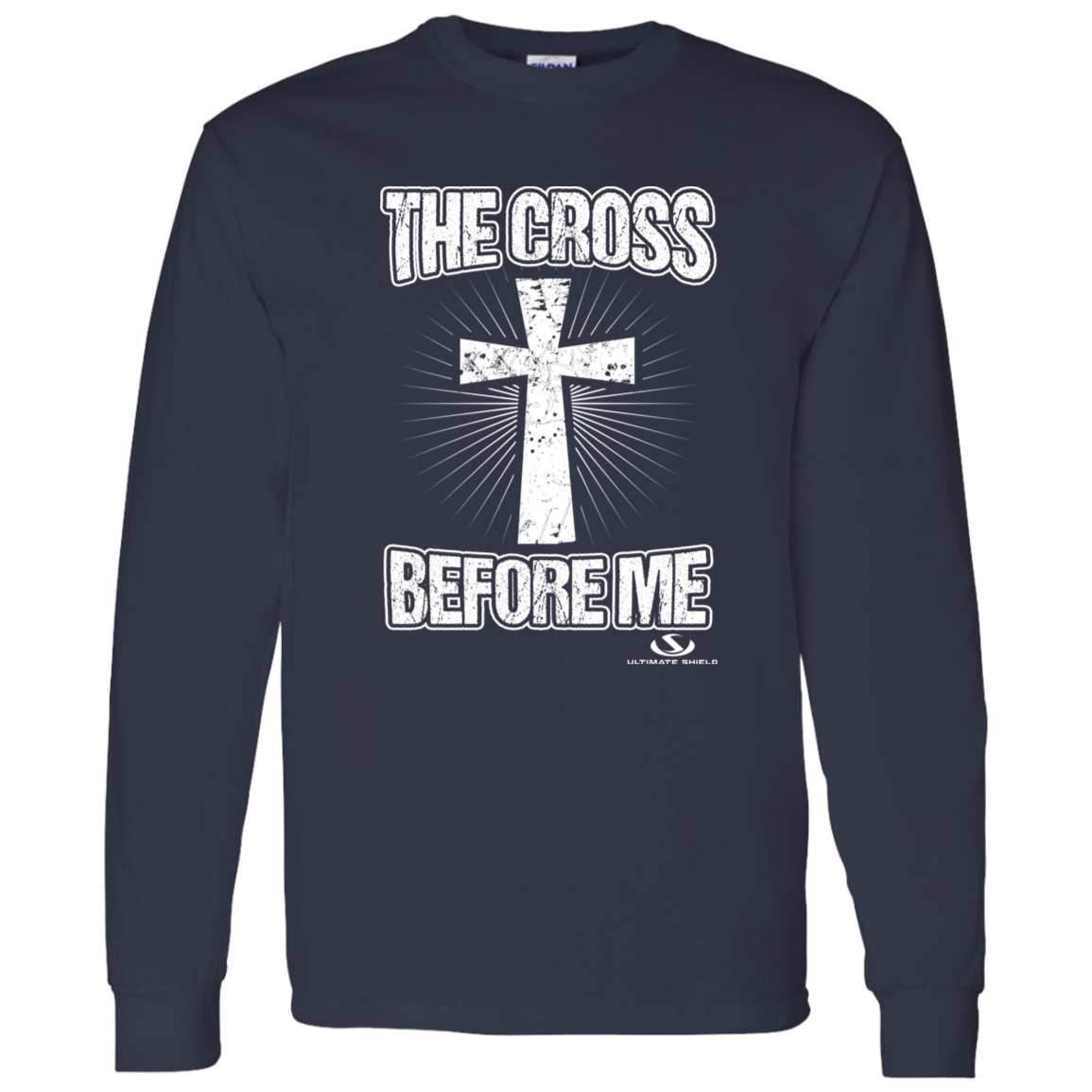 THE CROSS BEFORE ME  LS T-Shirt 5.3 oz.
