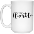 Humble 15 oz. White Mug
