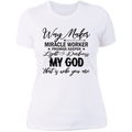 Way maker Ladies' Boyfriend T-Shirt