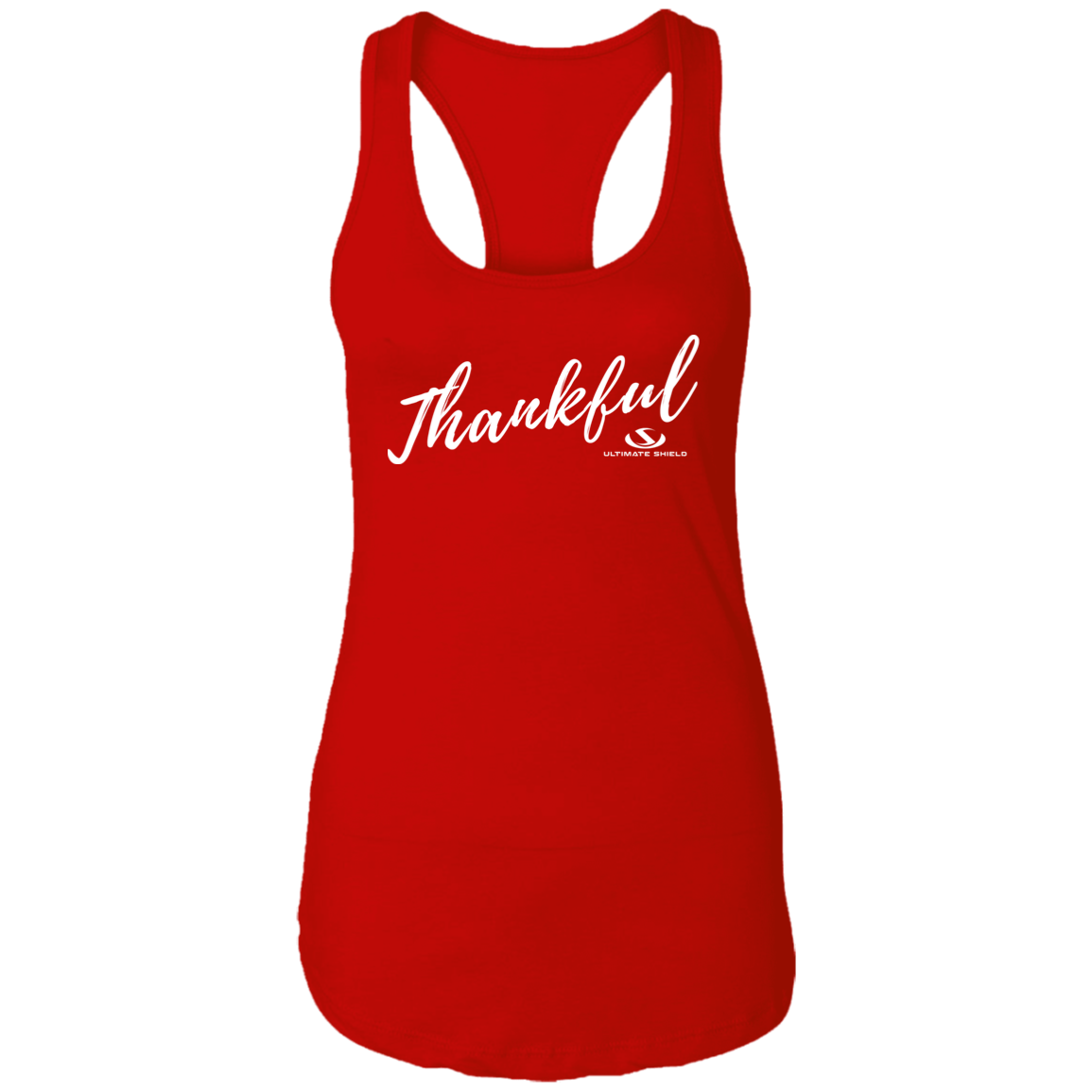 THANKFUL  Ladies Ideal Racerback Tank