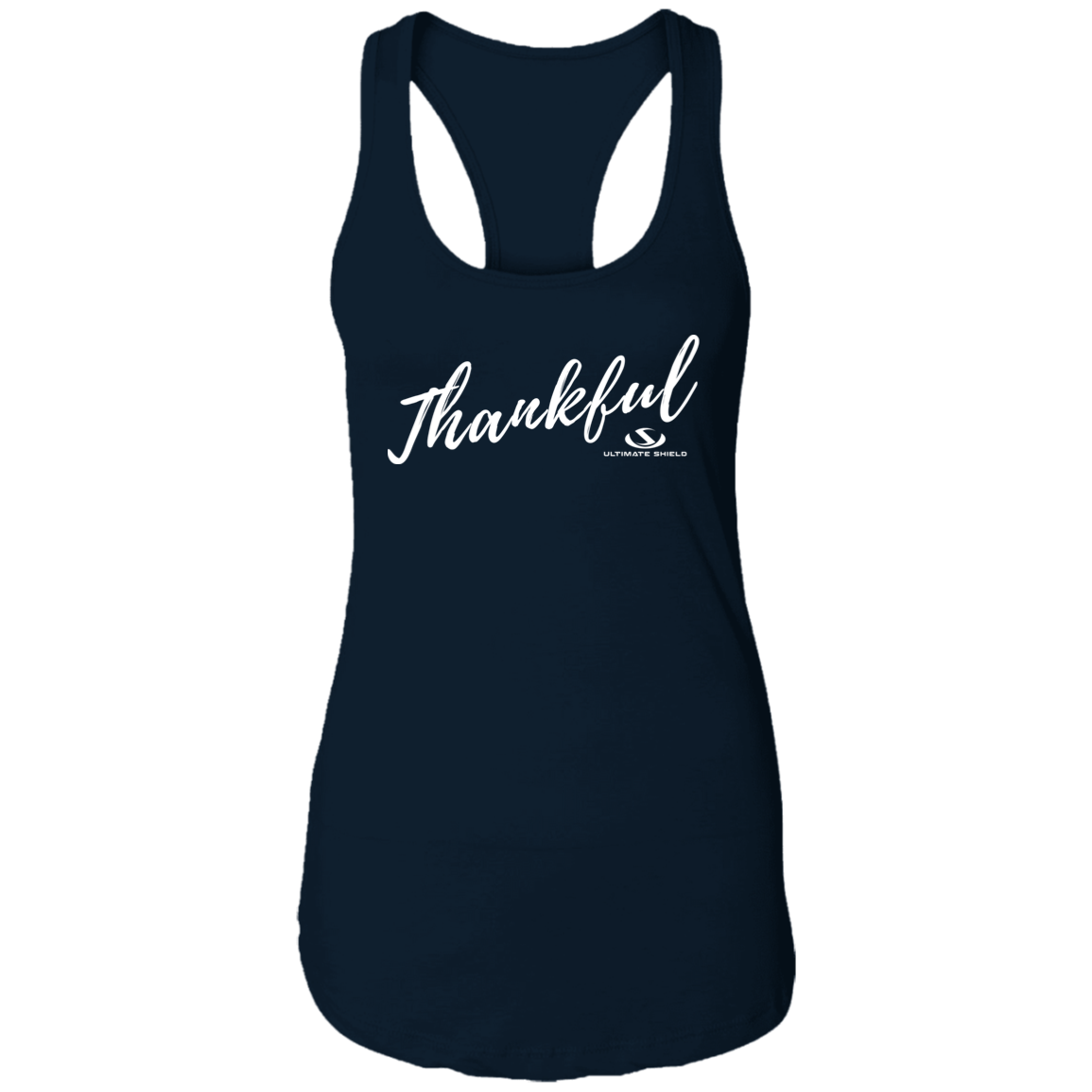 THANKFUL  Ladies Ideal Racerback Tank