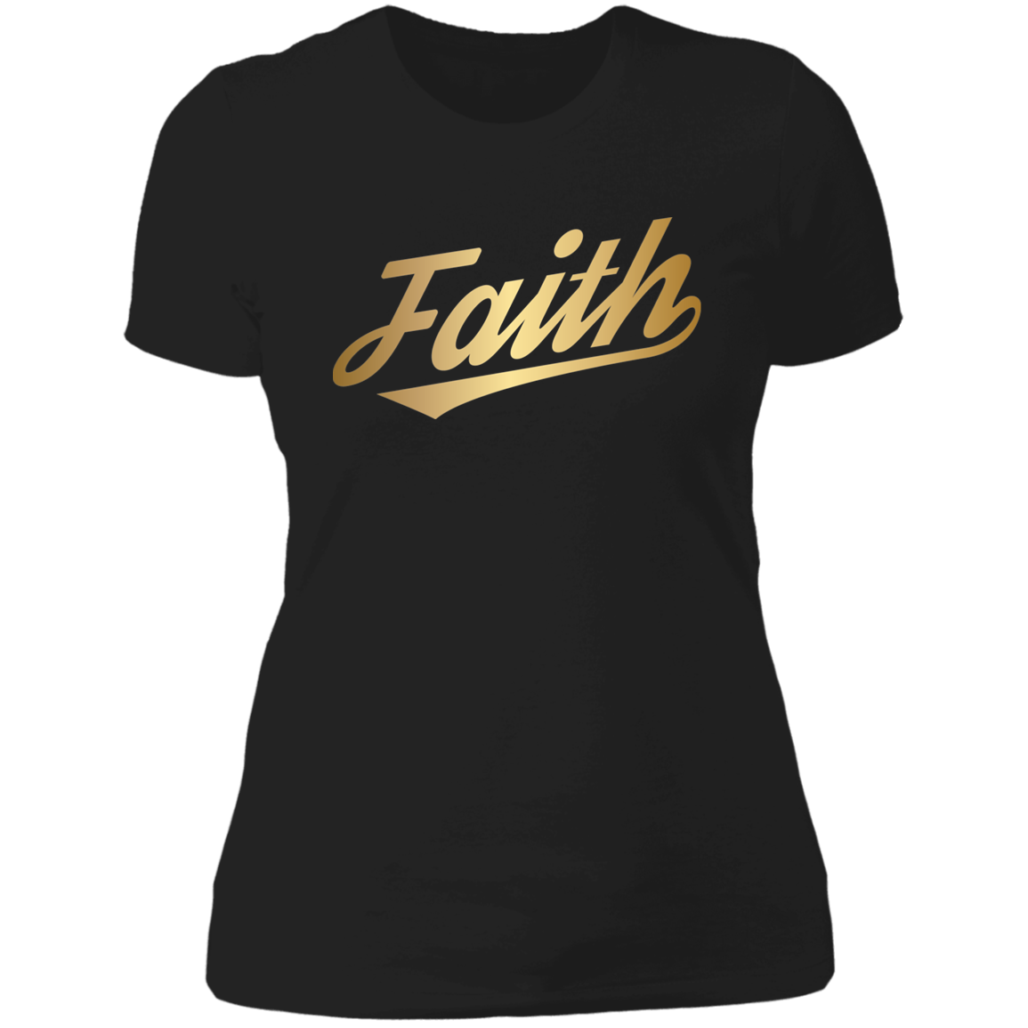 Faith  Ladies' Boyfriend T-Shirt