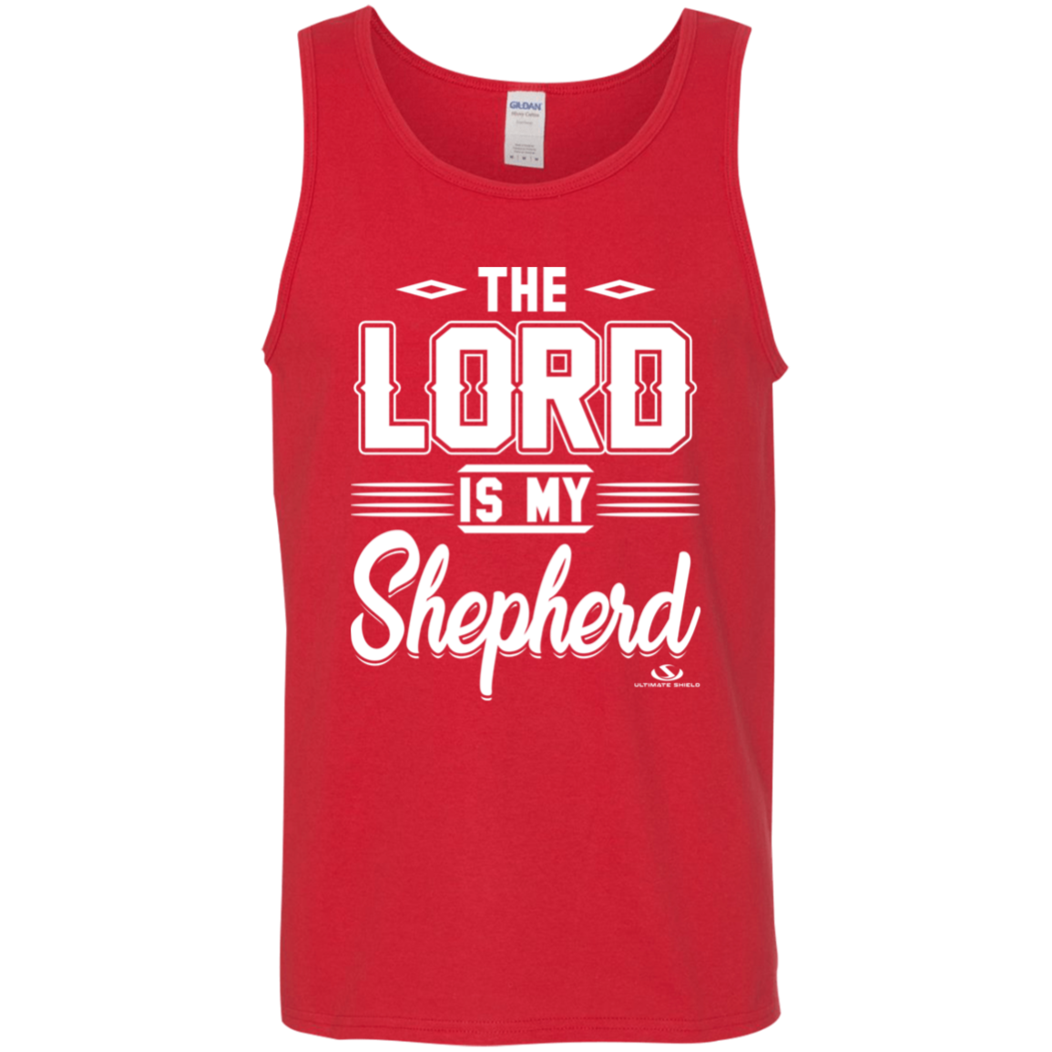 THE LORD IS MY SHEPHERD Cotton Tank Top 5.3 oz.