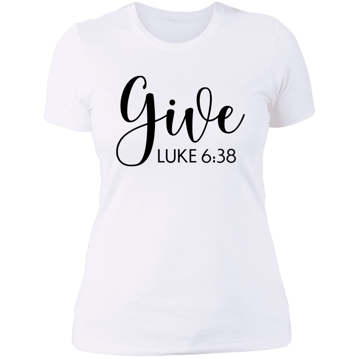 Give Ladies' Boyfriend T-Shirt