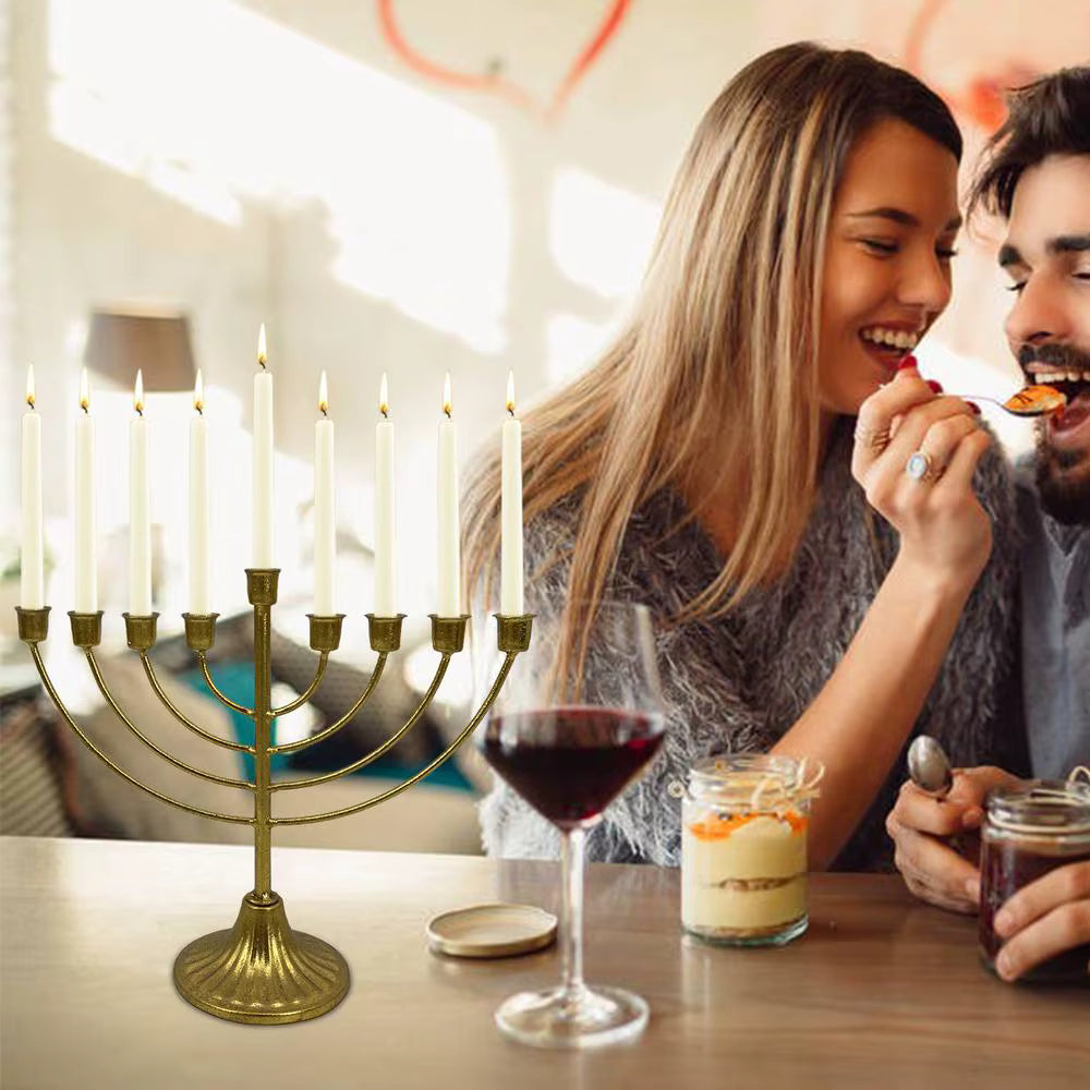 Jewish Candle Holder 7/9 Branch
