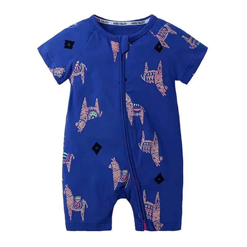 Unisex Newborn Baby Rompers Cotton Baby Boy Clothes Infant Jumpsuits Summer Bebe Clothes Short Sleeve Baby Girls Rompers Summer