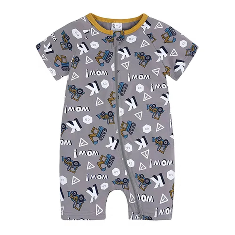 Unisex Newborn Baby Rompers Cotton Baby Boy Clothes Infant Jumpsuits Summer Bebe Clothes Short Sleeve Baby Girls Rompers Summer