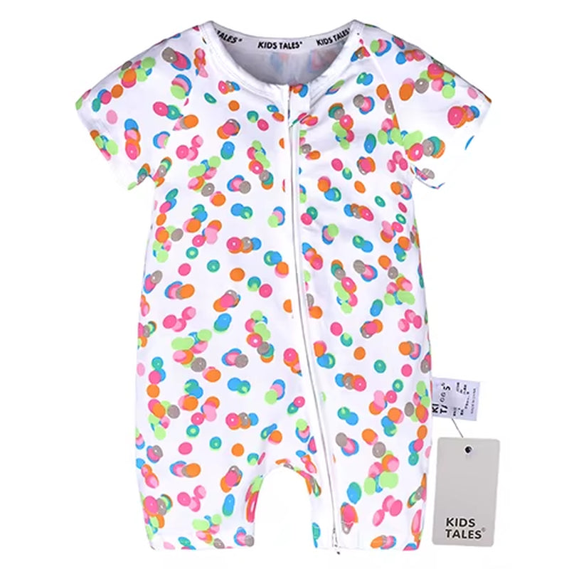Unisex Newborn Baby Rompers Cotton Baby Boy Clothes Infant Jumpsuits Summer Bebe Clothes Short Sleeve Baby Girls Rompers Summer